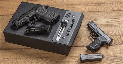 small metal box for pistols|TESTED: Steelhead Fast Access Pistol Box .